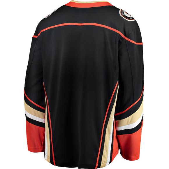 Anaheim Ducks NHL Hockey Fanatics Breakaway Home Jersey Black XL NWT $135 - Picture 5 of 9